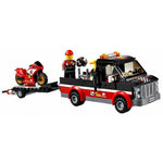 LEGO Le transporteur de motos de course - 60084 - City - La Briqueterie